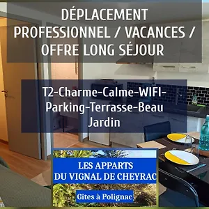 Les Du Vignal De Cheyrac Appartement Polignac (Haute-Loire)
